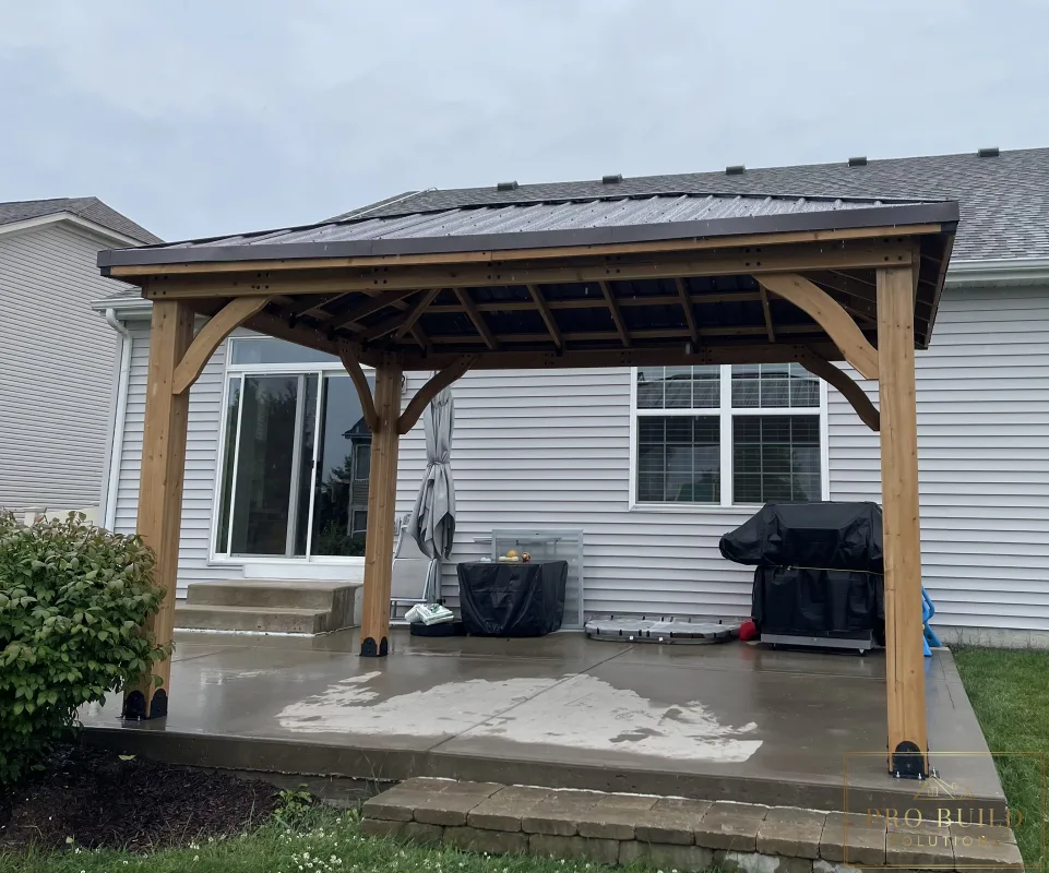 16*16 Pre Fabricated Gazebo, Shorewood, IL