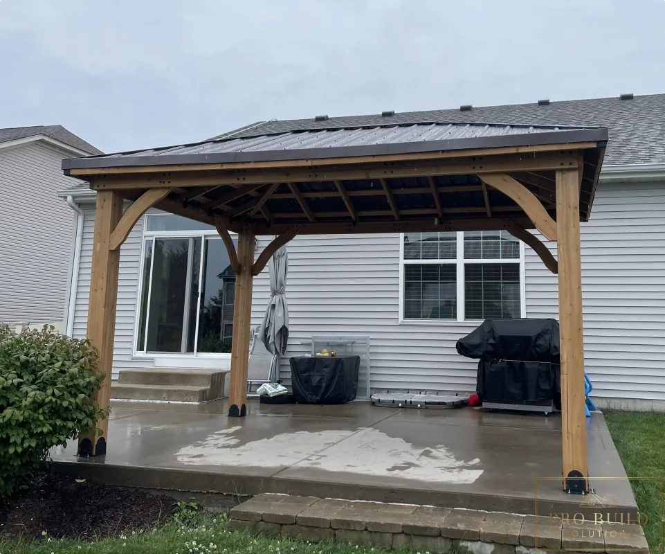 16*16 Pre Fabricated Gazebo, Shorewood, IL