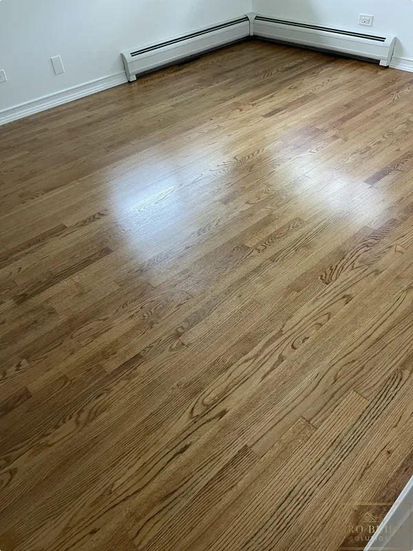 Resurfaced Flooring, New Trim and Paint, Wheaton, IL