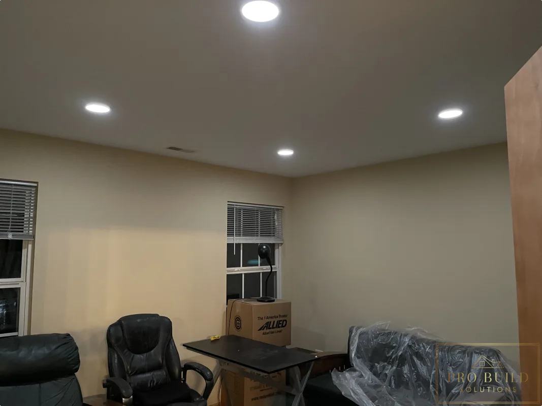 Bedroom Lighting Upgrade, Romeoville, IL