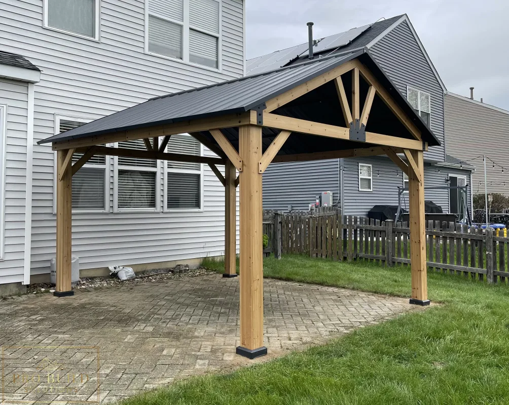 12'*16' Metal Roof Gazebo, Plainfield, IL