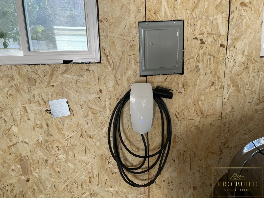 Level 2 Telsa EV Charger 60A Subpanel in Garage, Forest Park, IL
