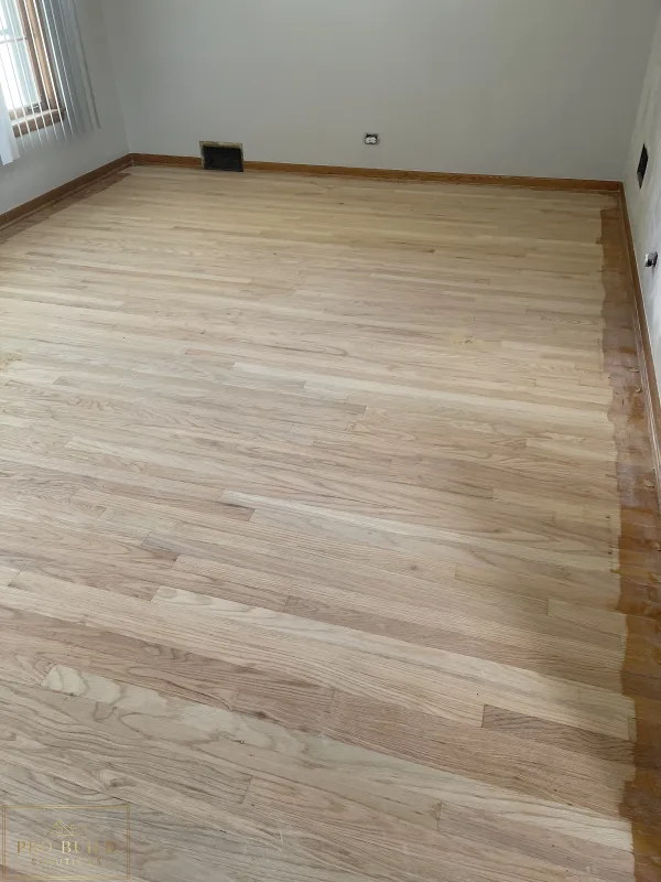 Living Room Flooring Before, Western Springs, IL