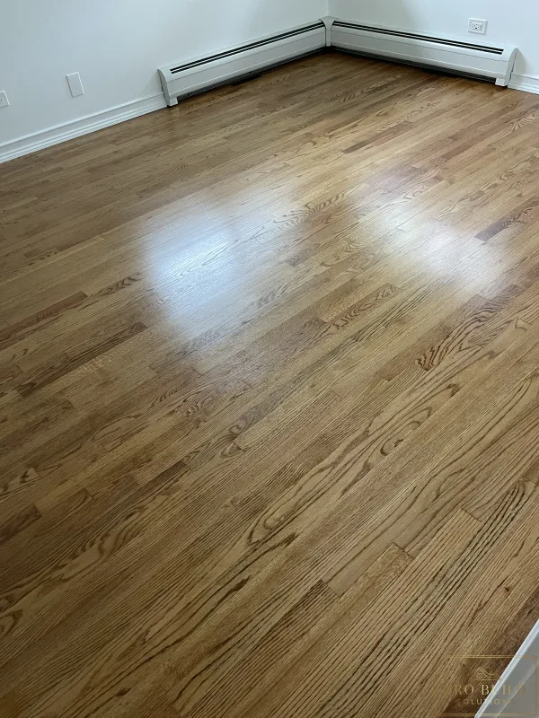 Resurfaced Flooring, New Trim and Paint, Wheaton, IL