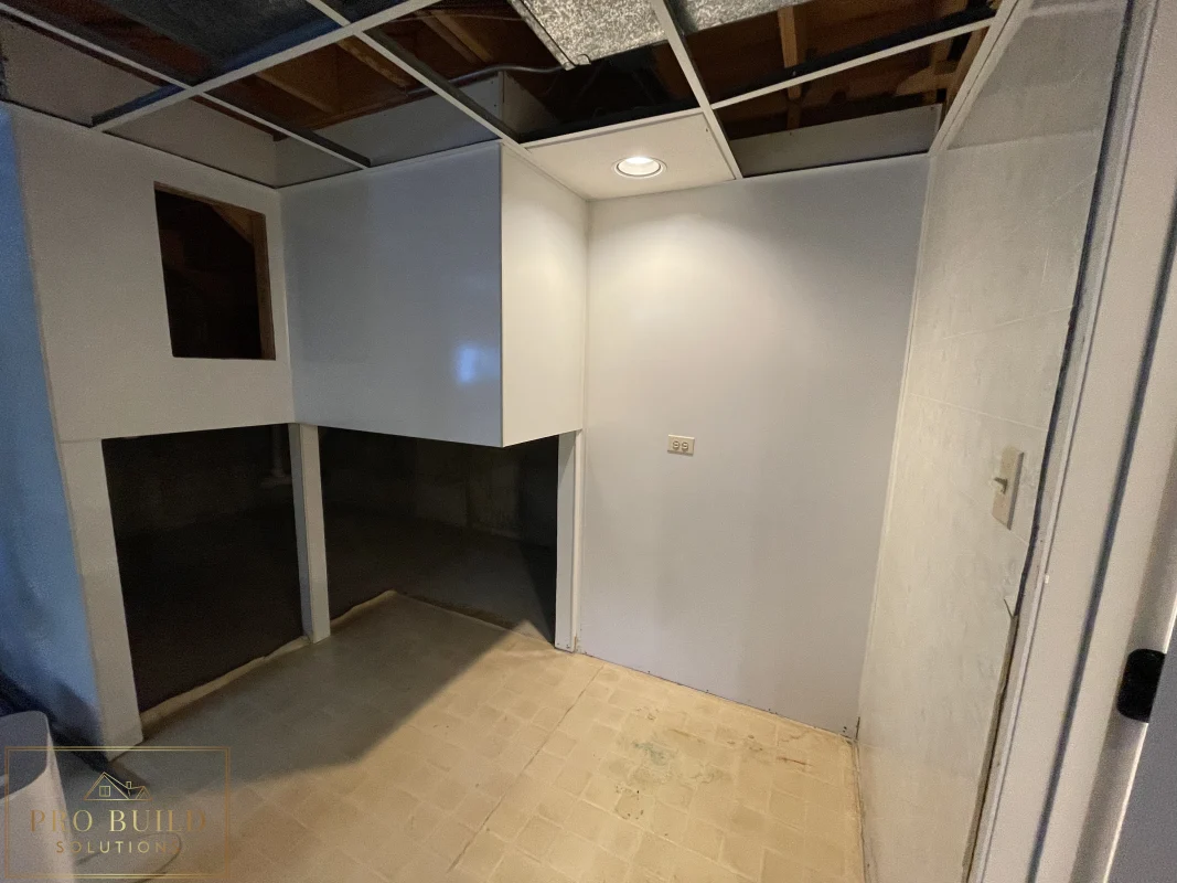 Views of the Original Storage Area prior to Laundry Area Renovation, Western Springs, IL