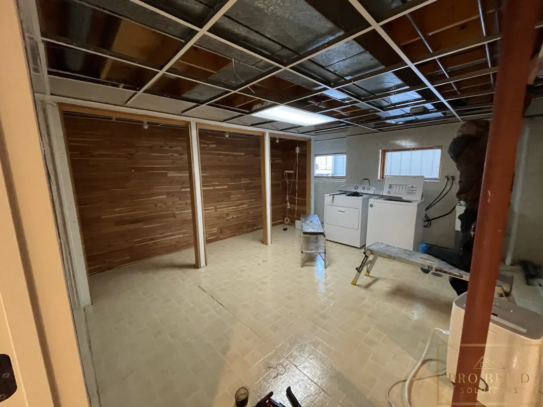 Views of the Laundry Area prior to Renovation, Western Springs, IL